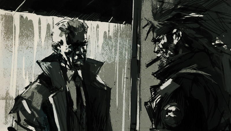 Illustration for article titled Metal Gear Has Had Some Amazing Art, Yo